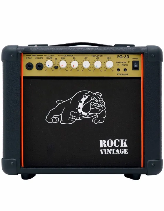 Rock FG30 Electric Guitar Amp & Acoustic Guitar Amp Lazada.co.th