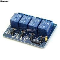 โมดูลรีเลย์12V 4ช่องสัญญาณพร้อมออปโต้คัปเปลอร์ Pic/Avr/ 51/แขนสำหรับชิปเดี่ยว Arduino