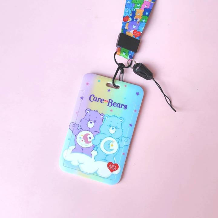 ที่ใส่บัตร-care-bears-ที่ใส่บัตรคล้องคอ-พร้อมส่ง-7-ลาย-ตามภาพ