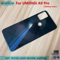 ใหม่สำหรับ UMIDIGI A9 Pro ฝาหลังกระจกแบตเตอรี่ UMIDIGI A9pro ฝาครอบแบตเตอรี่สำรองด้านหลัง