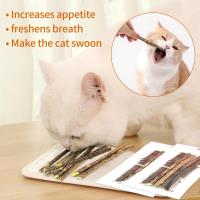 Cat Molar Stick Cleans Teeth Catnip Pure Natural Self-healing Stick  Cat Cleaning Teeth Snacks Sticks Pet Supplies Pet Accessori Toys