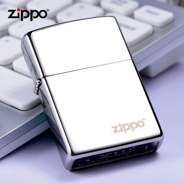 KOREK ZIPPO SILVER LOGO Lazada Indonesia