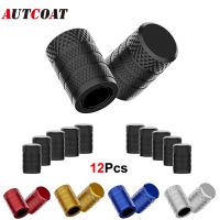 12Pcs Aluminum Tire Stem Caps Corrosion Resistant Covers for Cars Trucks Motorcycles SUVs and Bikes 【hot】