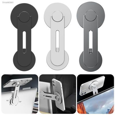 ❧▦ Telescopic Car Phone Holder Mount 180 Degree Rotating Magnetic Monitor Expansion Bracket Aluminum Alloy for MacBook/iPhone 14 13