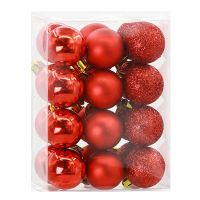 24Pcs Christmas Balls Baubles Party Xmas Tree Decorations Hanging Ornament Decor