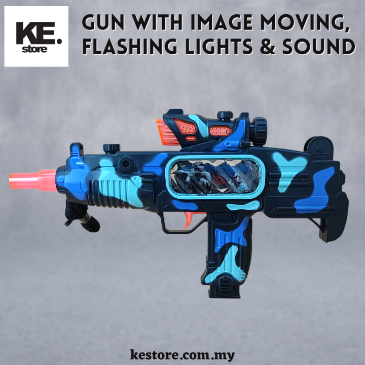 Toy Gun With Lights And Sound For Kids/ Toys For Kids/NO.252 Lazada
