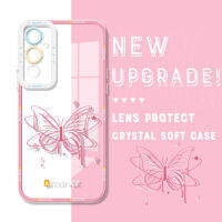 Casing Ponsel สำหรับ Infinix Tecno Pova 2 Pova 3 Pova 4 Pova 4 Pro เคสการ์ตูนกันกระแทกของแท้ปลอกอ่อนเคสมือถือใสป้องกันกล้องคลุมทั้งหมด