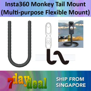 Insta360 Monkey Tail Mount Flexible Holder for ONE X3 X2 RS Go 2 (1-inch  360 Excluded)