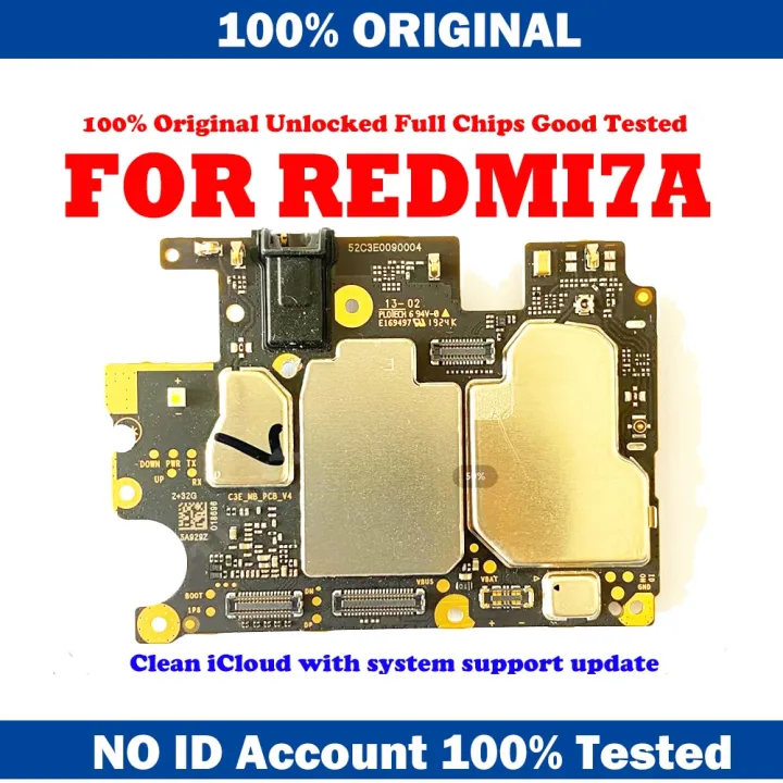 32GB 16GB Motherboard For Redmi 7A Motherboard Ic Board Original Global ...