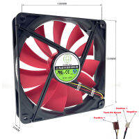 New GLOBE FAN RL4Z S1352512HH-3M S1352512HH 0.45A 13.5CM 135mm Computer Chassis Power Supply Case Cooling Fan 135x135x25mm