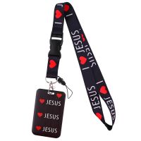 A1835 I Lanyard Keychain Cell Hanging Rope ID Card Pass Badge Holder Neck Accessories