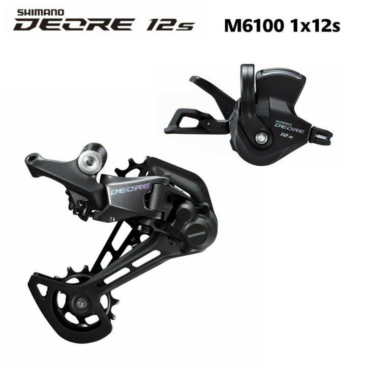 Shimano Deore M6100 12 Speed MTB Groupset SL RD M6100 Shifter ดานหลง Derailleur Lazada co th