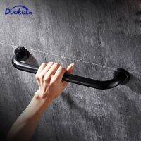 DOOKOLE Shower Grab Bar Black Shower HandleBathroom Balance BarSafety Hand Rail Support Bar for Handicap Elderly Injury