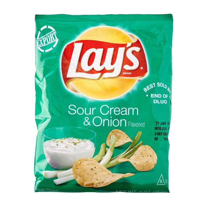 Lay's Sour Cream and Onion Potato Chips (Laz Mama Shop) | Lazada Singapore