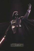 สตาร์วอลตอนที่การแก้แค้นของท่า Sith โปสเตอร์ภาพยนตร์ Vader Victory ขนาด X