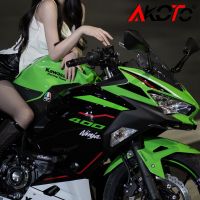 ปีกกระจกบังลมแอโรไดนามิกสำหรับ Kawasaki NINJA 250 400 NINJA400 NINJA250