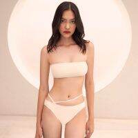 [Coralist Swimwear] ทูพีซรุ่น Jae สี  Cannoli cream (CREX218)