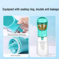 Dog Portable Water Bottle with Storage Food Dogs Food bowl For Small Dog s Feeder Bowl Outdoor Travel Dog Accessories