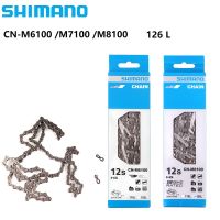 Shimano 12-โซ่รถจักรยานความเร็วชุด DEOER SLX XT CN-M6100 M8100 M7100จักรยานภูเขาโซ่126L 116L กับการเชื่อมโยงที่รวดเร็ว