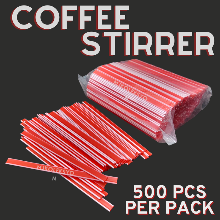 Coffee Stirrer 500pcs per pack Lazada PH