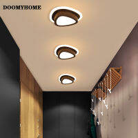 DOOMYHOME กลมสามเหลี่ยมสี่เหลี่ยมใหม่ไฟเพดาน LED ทันสมัยห้องนั่งเล่นห้องทำงานห้องห้องนอนแฟลตทางเดินโคมไฟในร่ม