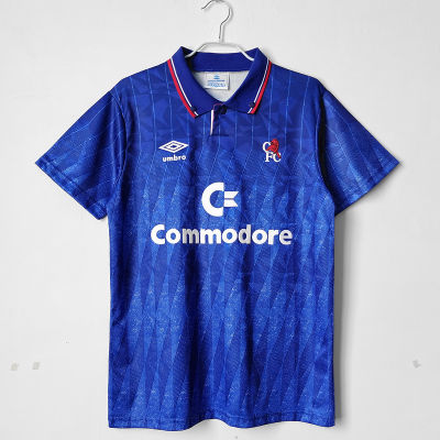 89/91 Chelsea Home Jersey Football Retro Soccer Shirt S-XXL