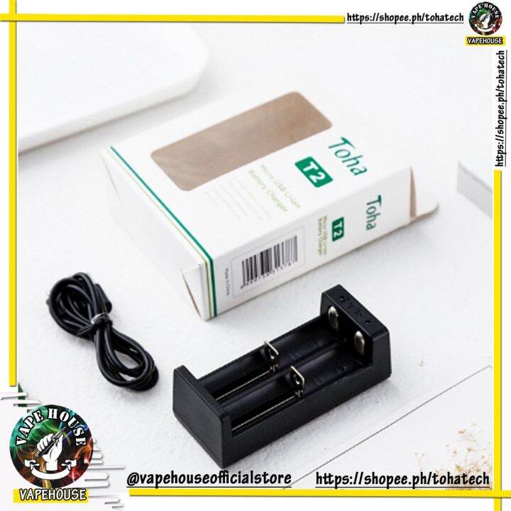 CODYiD Vape Battery Charger Toha T2 Fast and smart 18650 26650 21700