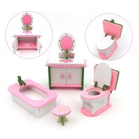 Furniture Toys Dollhouse Furniture Wood Dollhouse Miniature 1:12 Furniture Kids Play Toy Dollhouse 1:12 accessories Child Gift