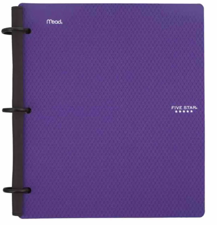 Mead Five Star Flex Hybrid NoteBinder, Inch Ring Binder, Notebook and ...