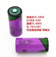 ใหม่-(2023) Res.♚□ Tadiran TL-5955 2/3AA 3.6V TL-4955สากล SL-761แบตเตอรี่ลิเธียม SL-361