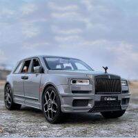 1/20 Rolls Royce SUV Cullinan โมเดลรถยนต์อะลูมิเนียม Diecasts โลหะขนาดใหญ่รถจำลองของขวัญสำหรับเด็กไฟเสียง