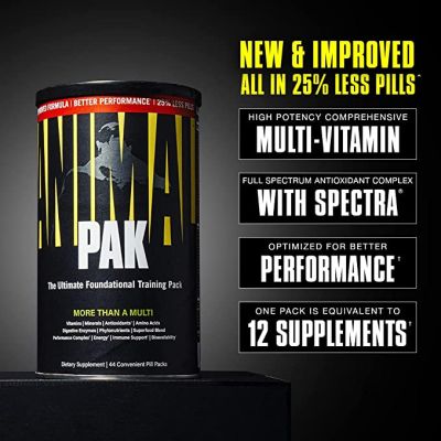 วิตามินรวม Universal Nutrition, Animal Pak, The Ultimate Training Pack