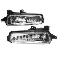 1Pair Front Bumper Fog Light Assembly F1EB-15A255-AB F1EB-15A254AB for Focus Transit 2015-2018 Spot with Bulb