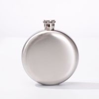 【YF】■  Hip Flask 5oz 8oz Outdoor Round Wine Pot Business