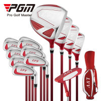 ชุดไม้กอล์ฟครบชุดผู้หญิง สีแดง PGM ก้าน Graphite (LTG037) Fullset Women Drive Golf Clubs With Golf Bag สินค้ามีจำนวนจำกัด