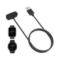 ✻☂┇ 60cm/100cm USB magnetyczny przewód ładujący przewód do Amazfitbip3 Smartwatch kabel ładowarki zasilacz stacja dokująca czarny