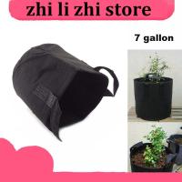 zhilizhi Store 7 Gallon Fabric Plant Grow Bag Garden Planting Bag With Handle Growing Box Vegetable Potato Round Pot Container