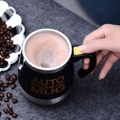 New Automatic Self Stirring Magnetic Mug Creative 304 Stainless Steel Coffee Milk Mixing Cup Blender Smart Mixer Thermal Cup