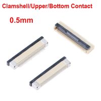 10 Pcs 0.5mm Pitch FPC Connector Clamshell/Upper/ Bottom Contact Type Drawer Type Socket FFC Flat Cable Socket 4P 5P 6P 8P 4P-40