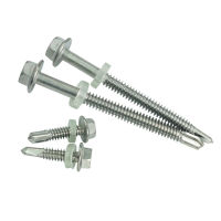 LUHUICHANG M5.5 410 stainless steel External Hexagonal Self Drilling Screw Bolt Tapping Drilling Tail Screw