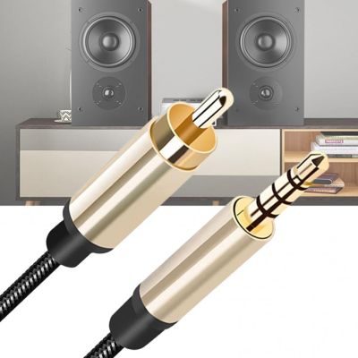Chaunceybi Digital Coaxial Audio Cable Gold-plated Stereo SPDIF Jack To Male Soundbar for 12
