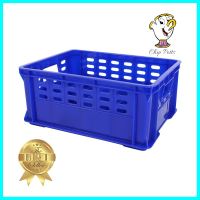 ลังแก้ว 12 ช่อง GW 25.5x33.5x14.5 ซม. สีน้ำเงินGLASS RACK BASKET GW 12-COMPARTMENT 25.5X33.5X14.5CM BLUE **หมดแล้วหมดเลย**