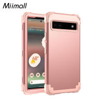 Miimall เคส Google Pixel 6A ที่เข้ากันได้,เคสโทรศัพท์ Pixel 6A,เคสกันกระแทกแบบรวมทุกอย่างกันกระแทกสำหรับฝาครอบ6A Google Pixel