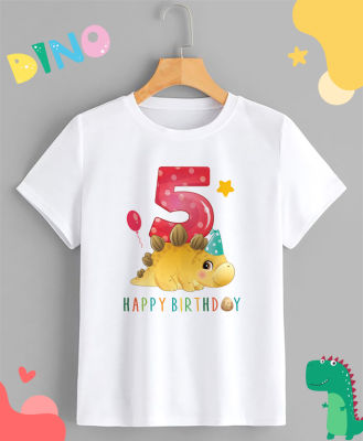 เสื้อยืด วันเกิด HBD 5