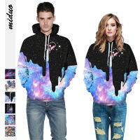 New style สินค้าใหม่ Starry Sky Astronaut Digital Printing Autumn Street Fashion เสื้อกันหนาวมีฮู้ดเสื้อผ้าผู้หญิงแขนยาว