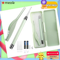 Meow-ส่งไวจากไทย ไม้แคะหูมีไฟ LED  ที่คีบ,ที่ทำความสะอาดหู ที่แคะหู เครื่องดูดขี้หู ที่ดูดขี้หูออก อุปกรณ์แคะหู,มีกล่อง