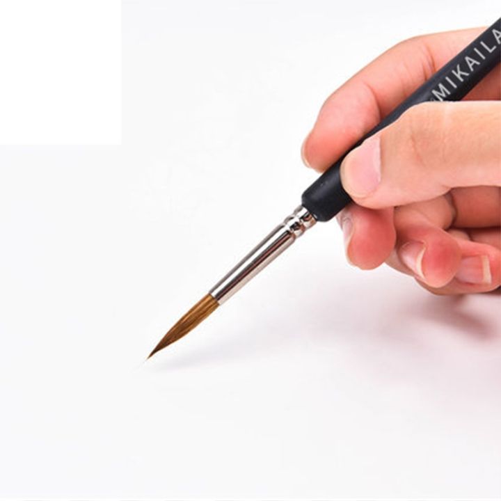 yf-mikailan-hook-line-brush-wolf-hair-round-tip-hand-painted-pen-drawing-paint-brush-black-rod-fine-art-supplies