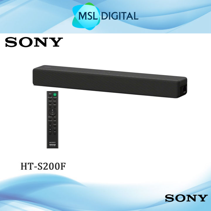 Sony HT-S200F Stereo Soundbar with built-in Subwoofer & Bluetooth