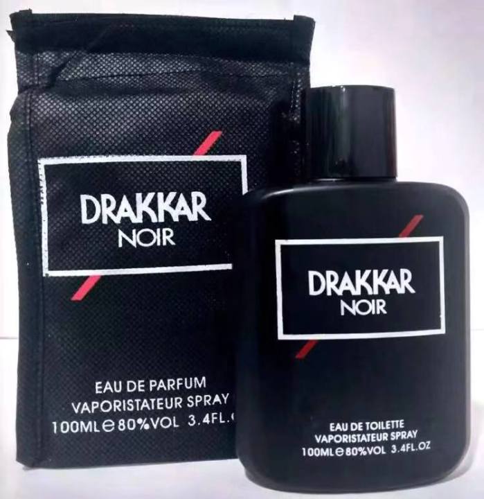 DRAKKAR NOIR(pouch perfume)100ml | Lazada PH