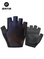 Rock Brothers Cycling Gloves Summer Mens and Womens Mountain Road Bicycle Gloves Half Short Finger Bicycle Riding Equipment